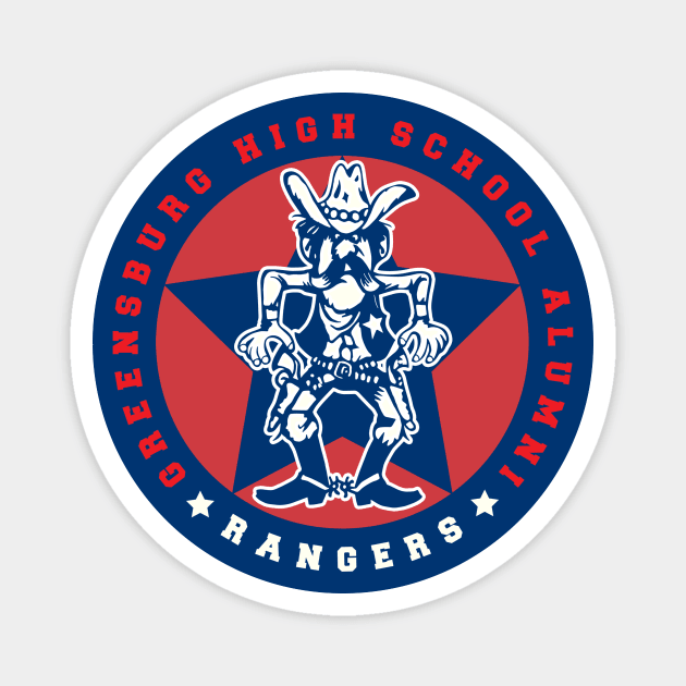 Greensburg Rangers Magnet by tdilport